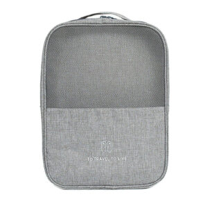 Travel Shoe Organizer — Grey
