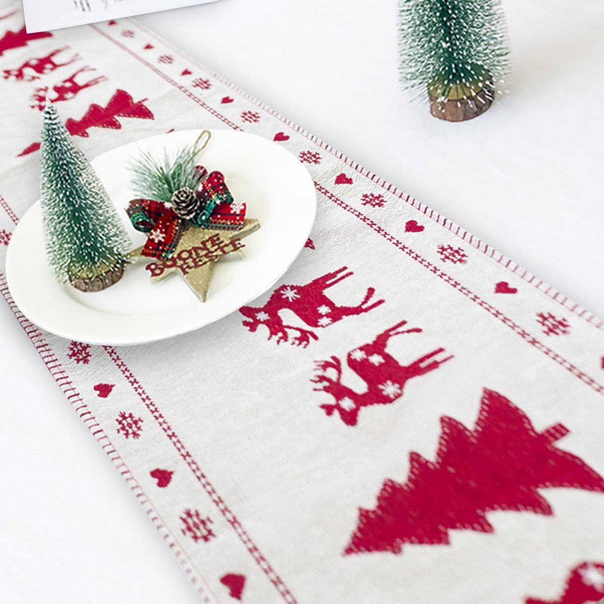 Christmas Table Runner — 35 × 180 cm - Image 2