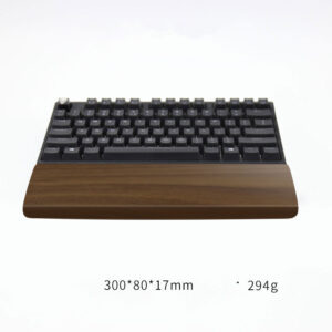 Wooden Keyboard Wrist Rest — 30 cm
