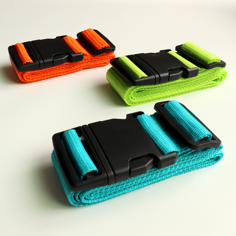 Adjustable Luggage Strap — Blue