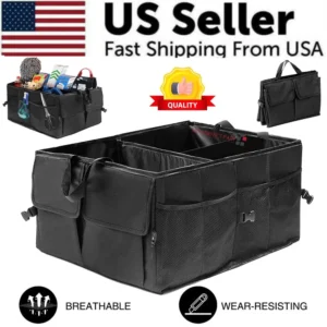 Collapsible Trunk Organizer — Black