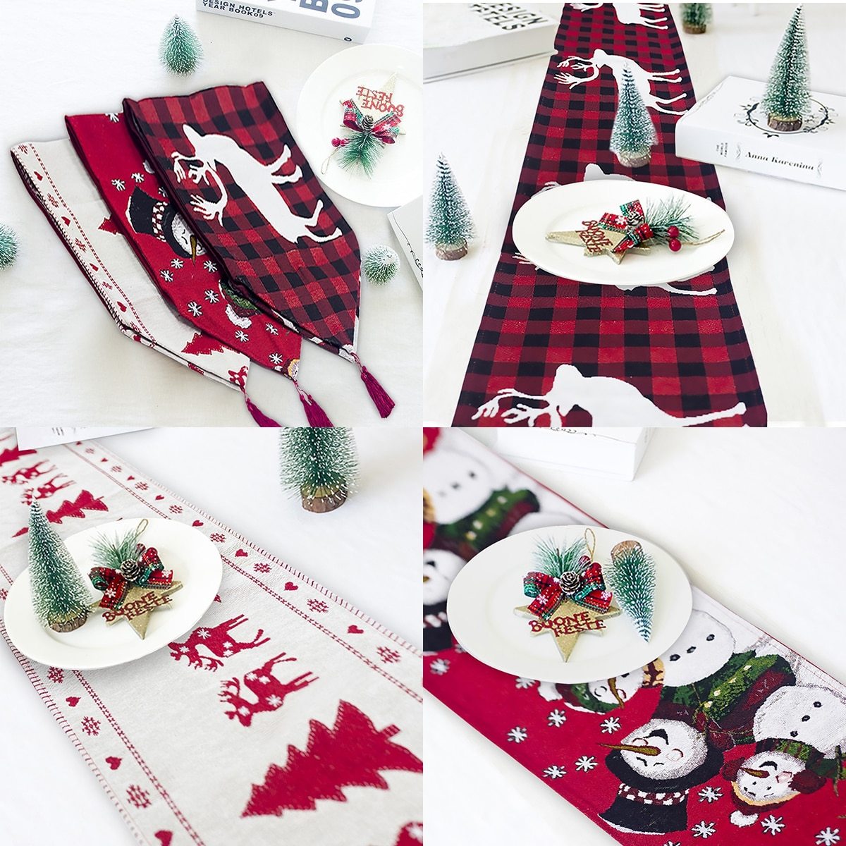 Christmas Table Runner — 35 × 180 cm - Image 4