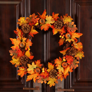 Autumn Pumpkin Wreath