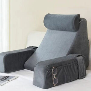 Reading Support Pillow — Grey